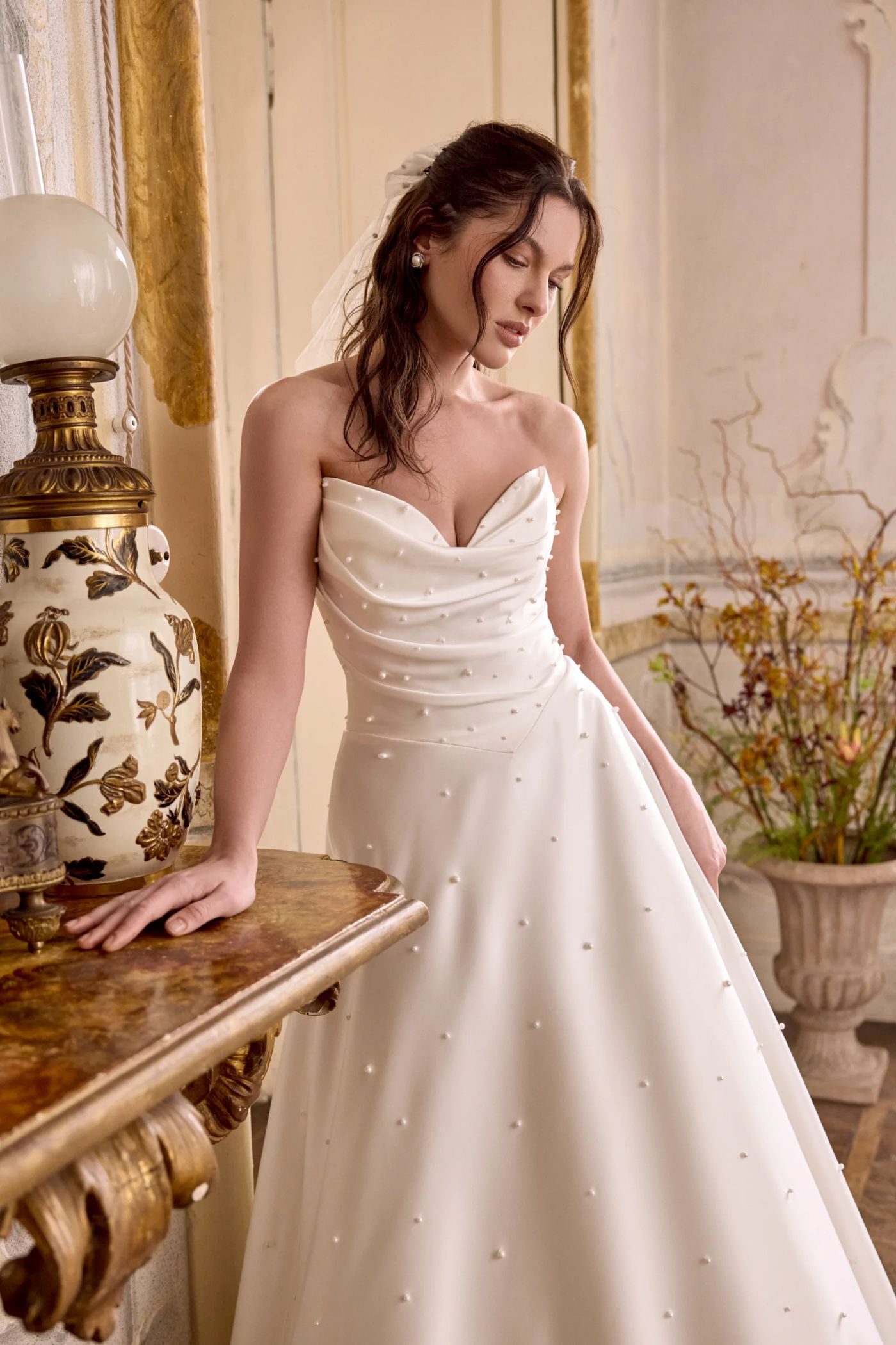 justin alexander jersey dress Fabric Jersey Wedding Dresses