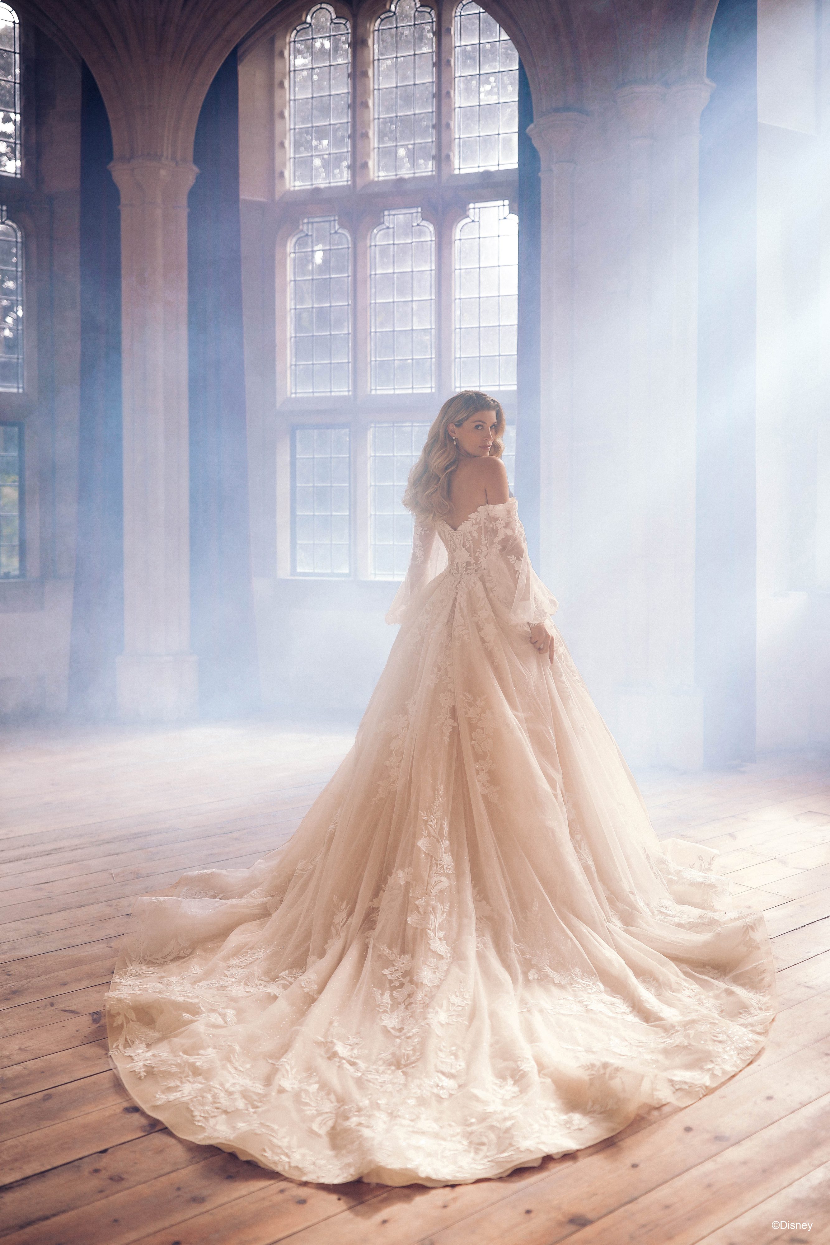 Aurora Inspired Wedding Dress by Disney Fairytale | Dotty Bridal Aurora Inspired Wedding Dress by Disney Fairytale | Dotty Bridal