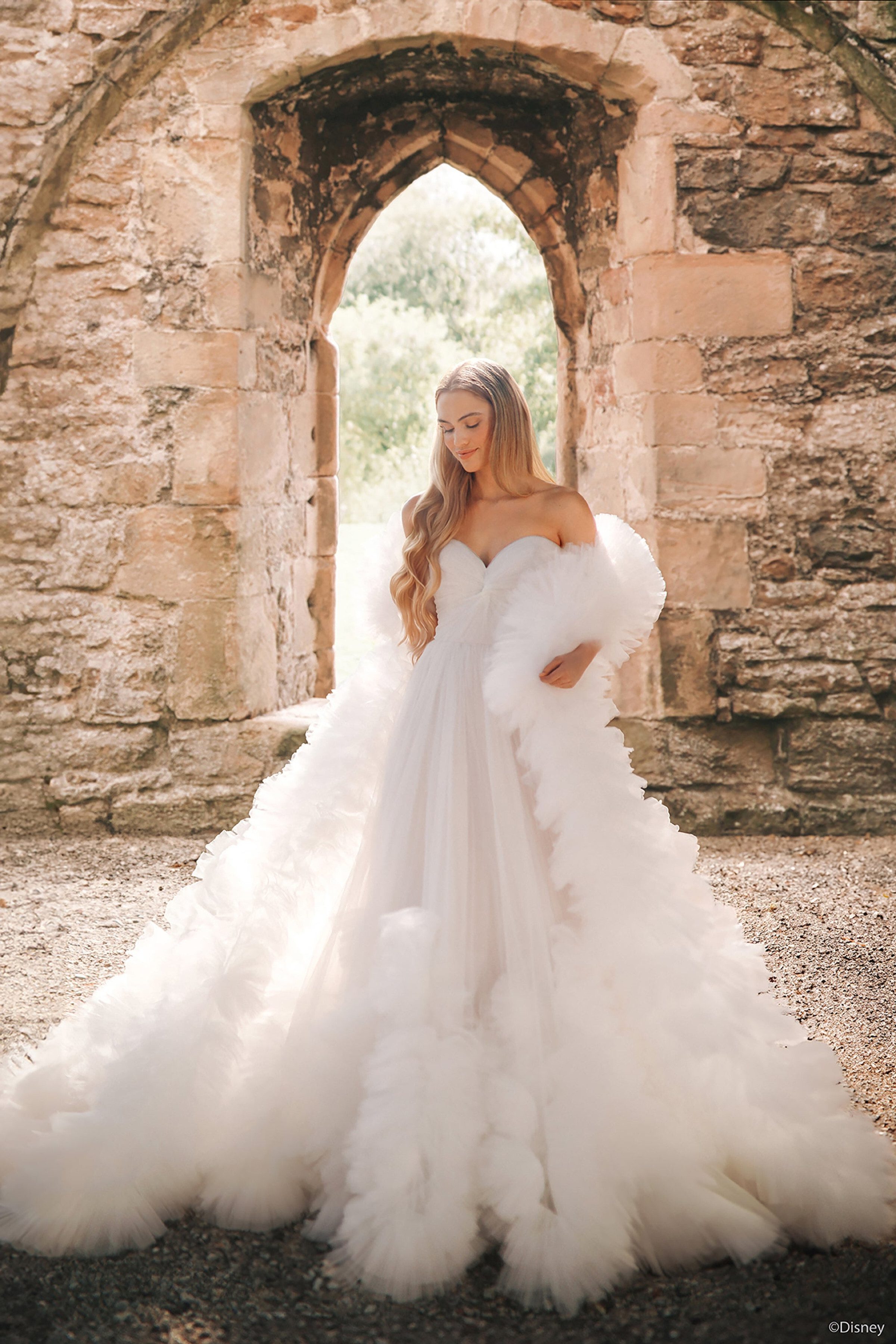 rapunzel wedding dress DP456 - elevated look Rapunzel by Disney Fairy Tale