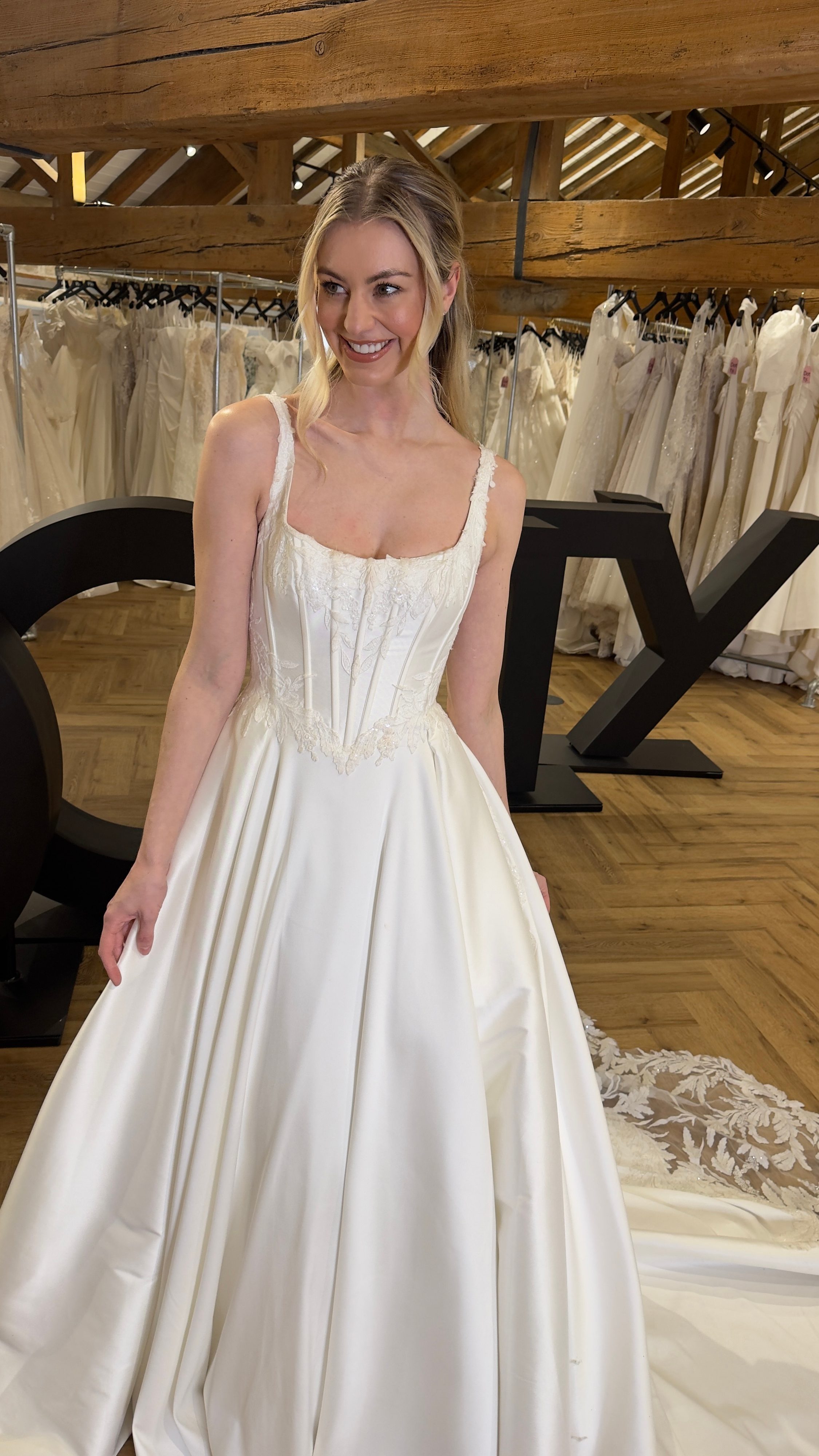 classic wedding dresses uk Hope and Harlequin